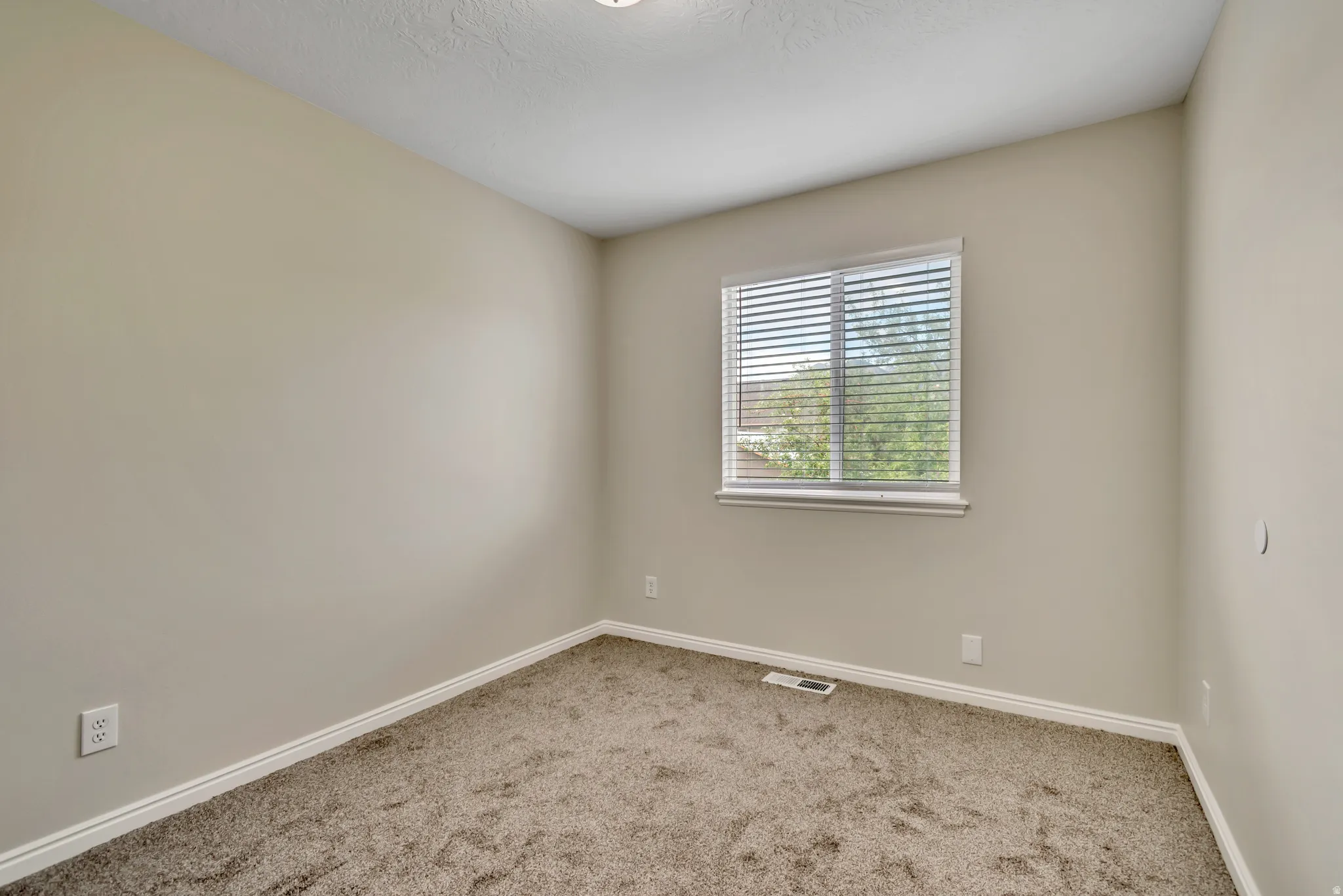 Unfurnished room featuring baseboards and carpet flooring