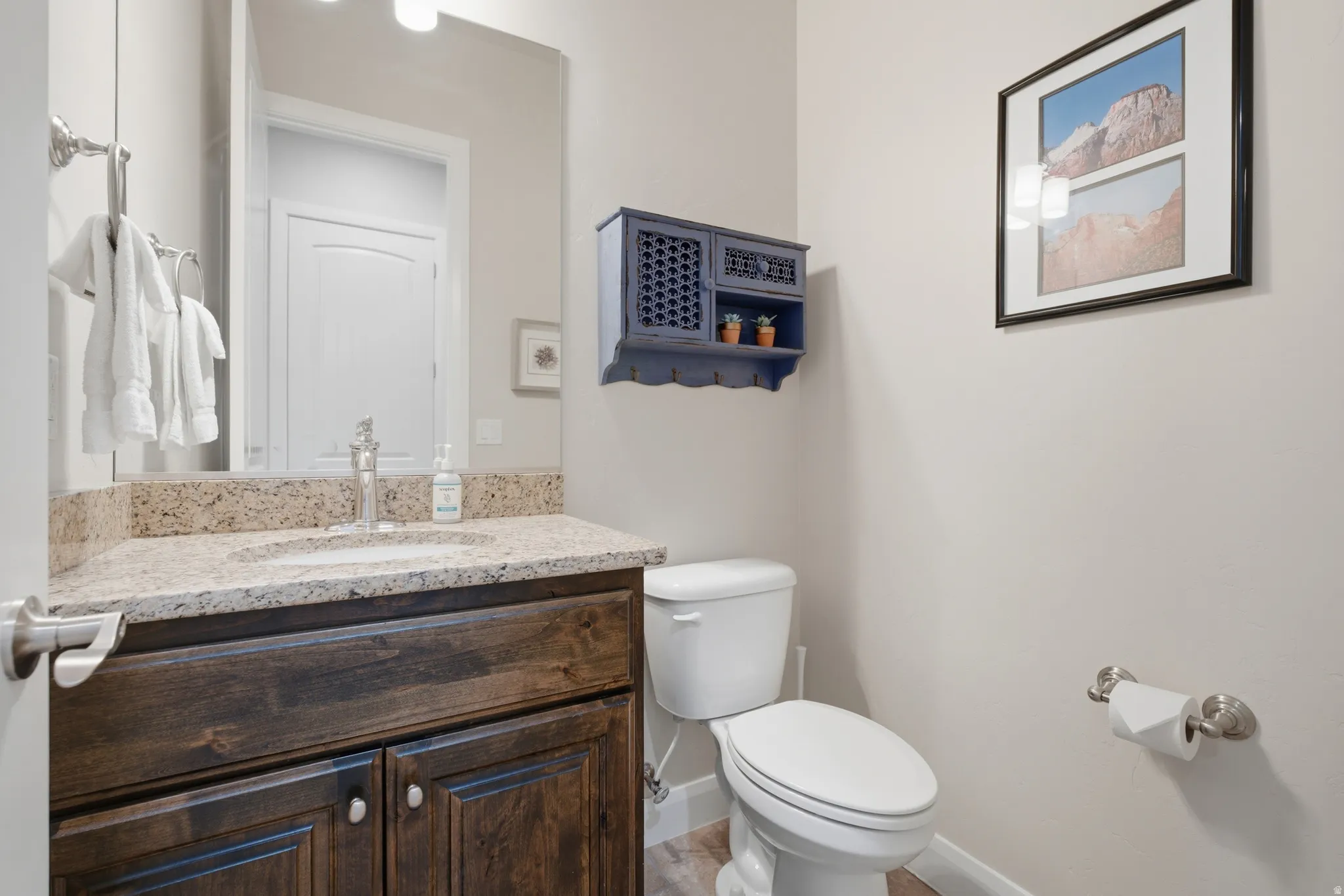 Half Bathroom on Main Level
