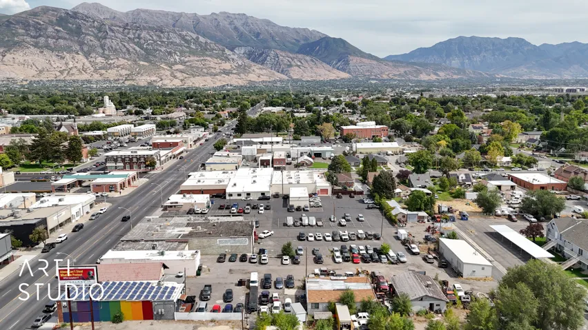 View of property location with a mountainous background