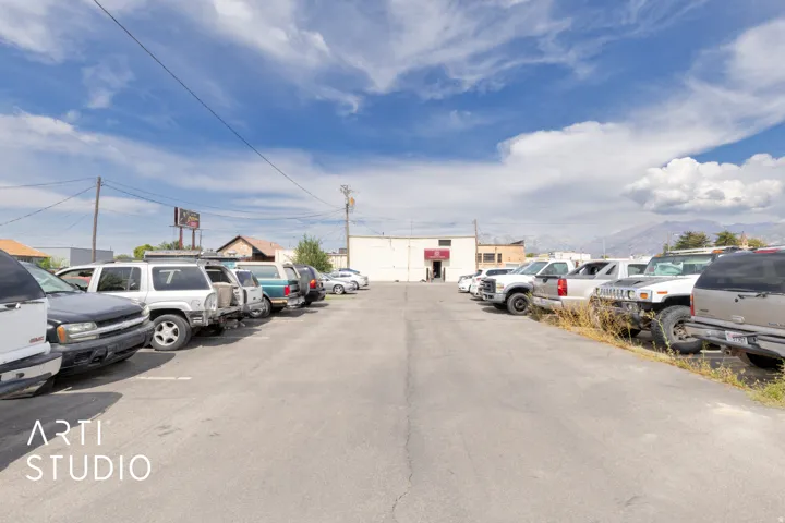 View of asphalt street