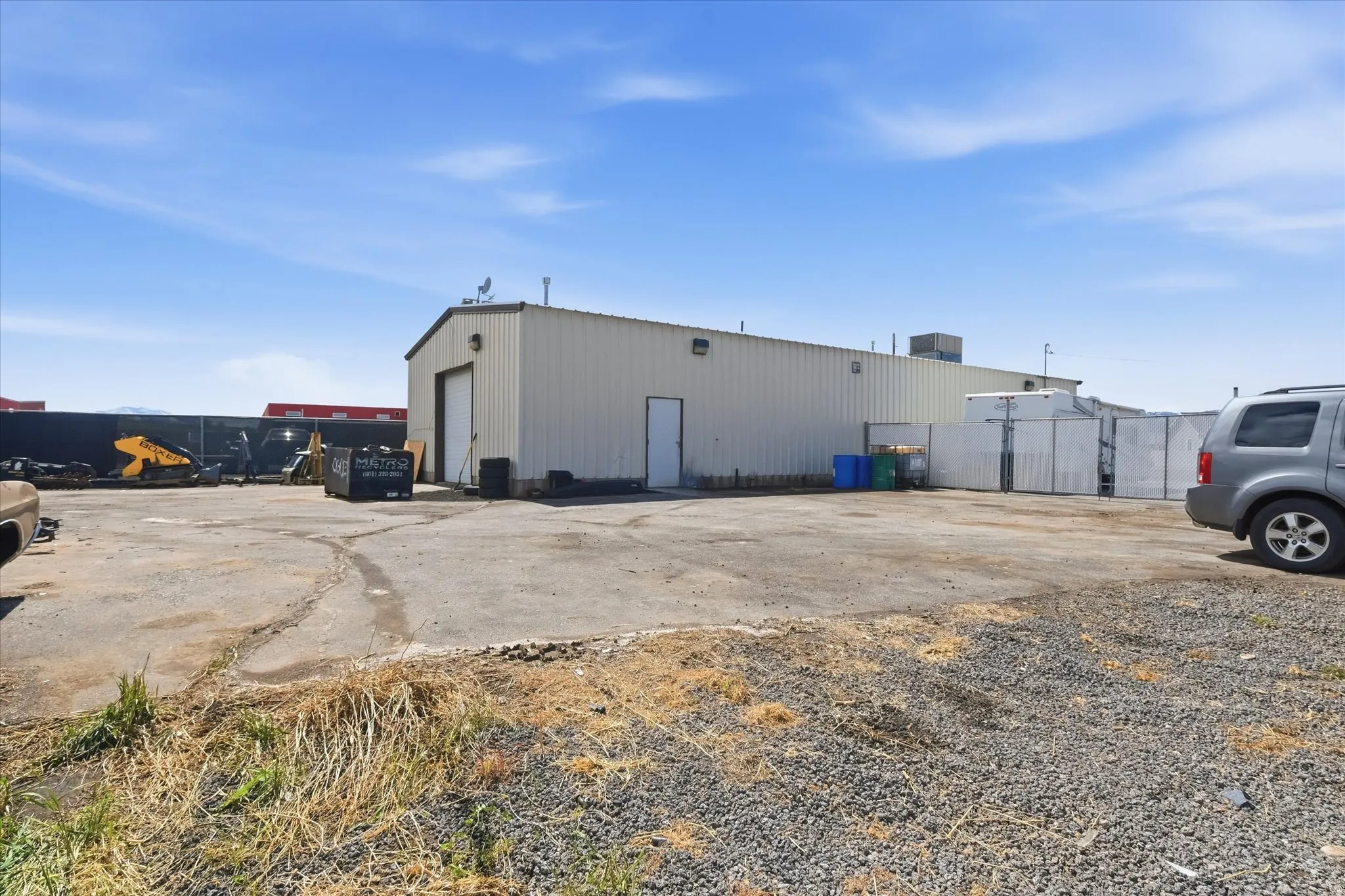 View of outdoor structure