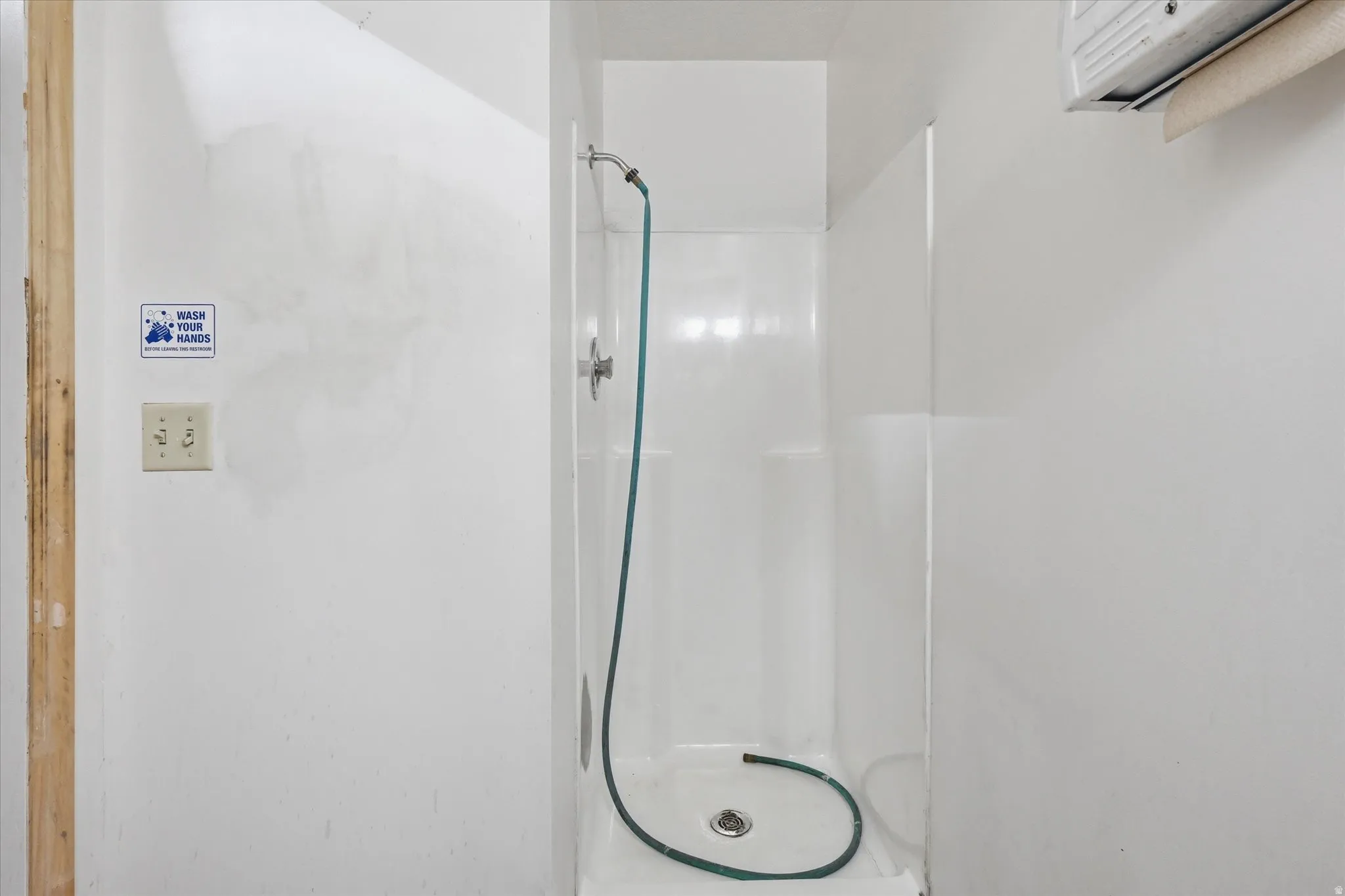 Bathroom in shop area