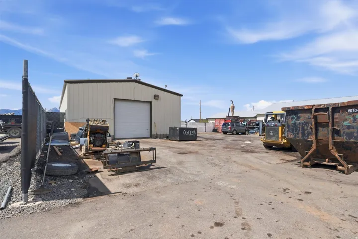 View of outdoor structure