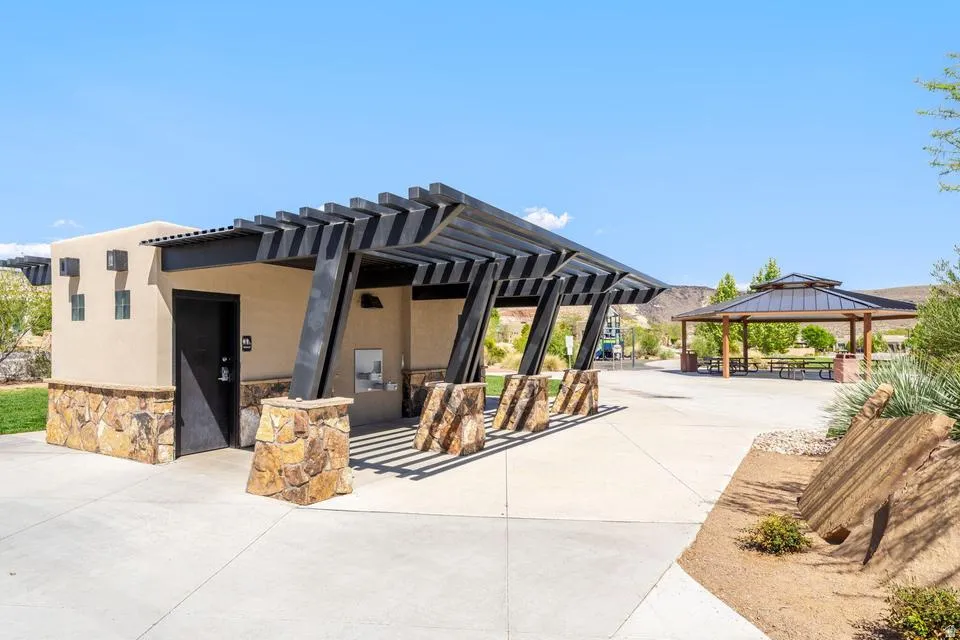 Surrounding community featuring a patio area, a pergola, and a gazebo