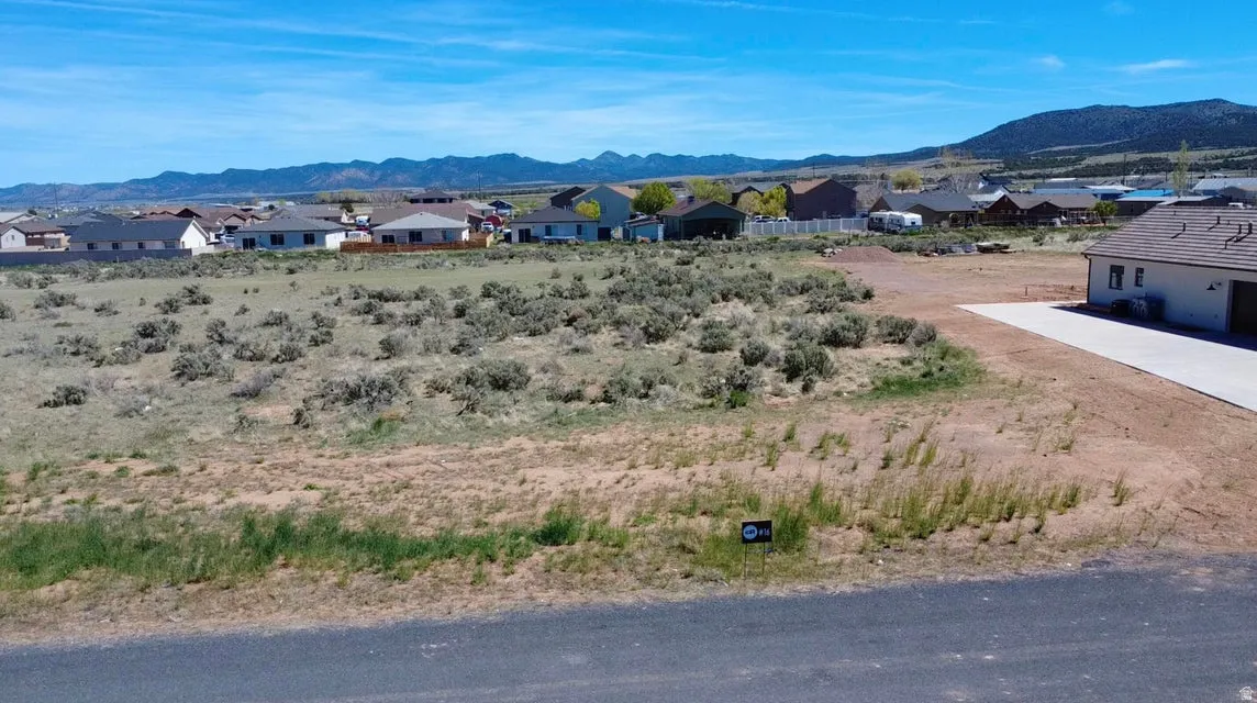 Mountain view featuring nearby suburban area