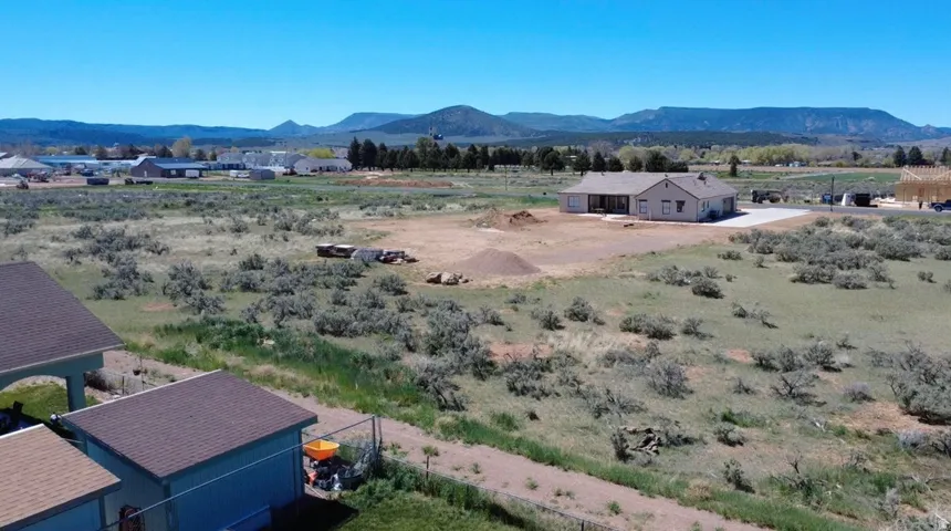 Mountain view featuring rural landscape