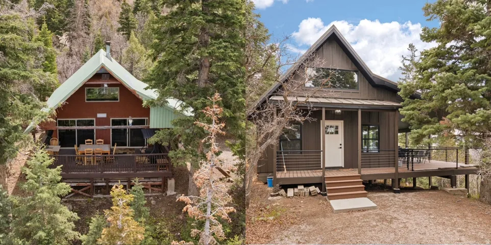 TWO Beautiful Cabins on ONE property