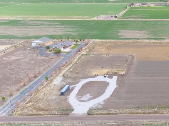 View of rural area featuring farmland