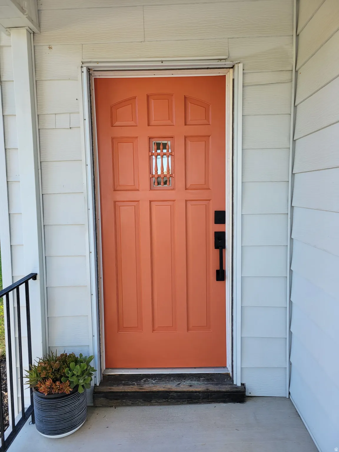View of exterior entry