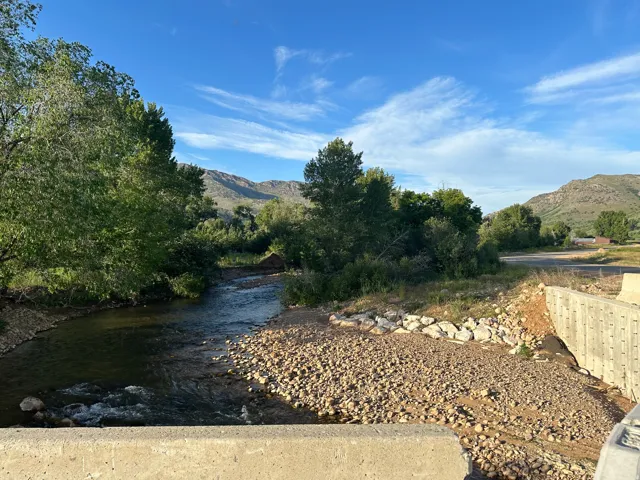 Another view of the south branch of the rivver