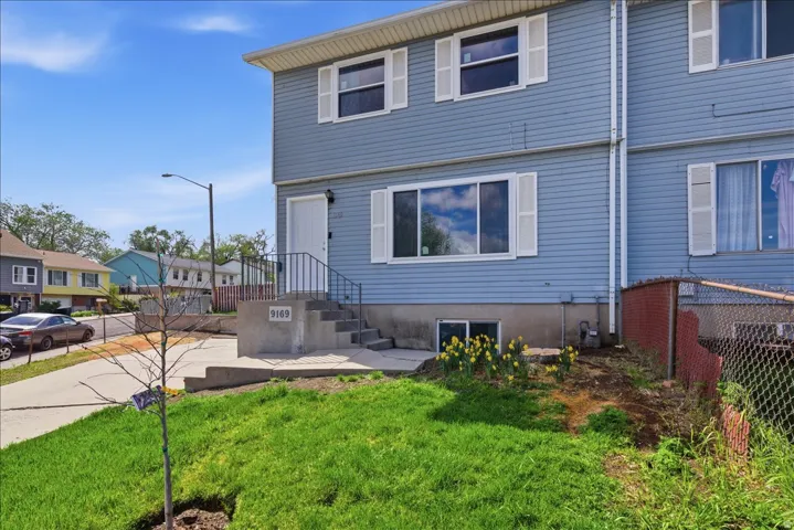 View of colonial-style house
