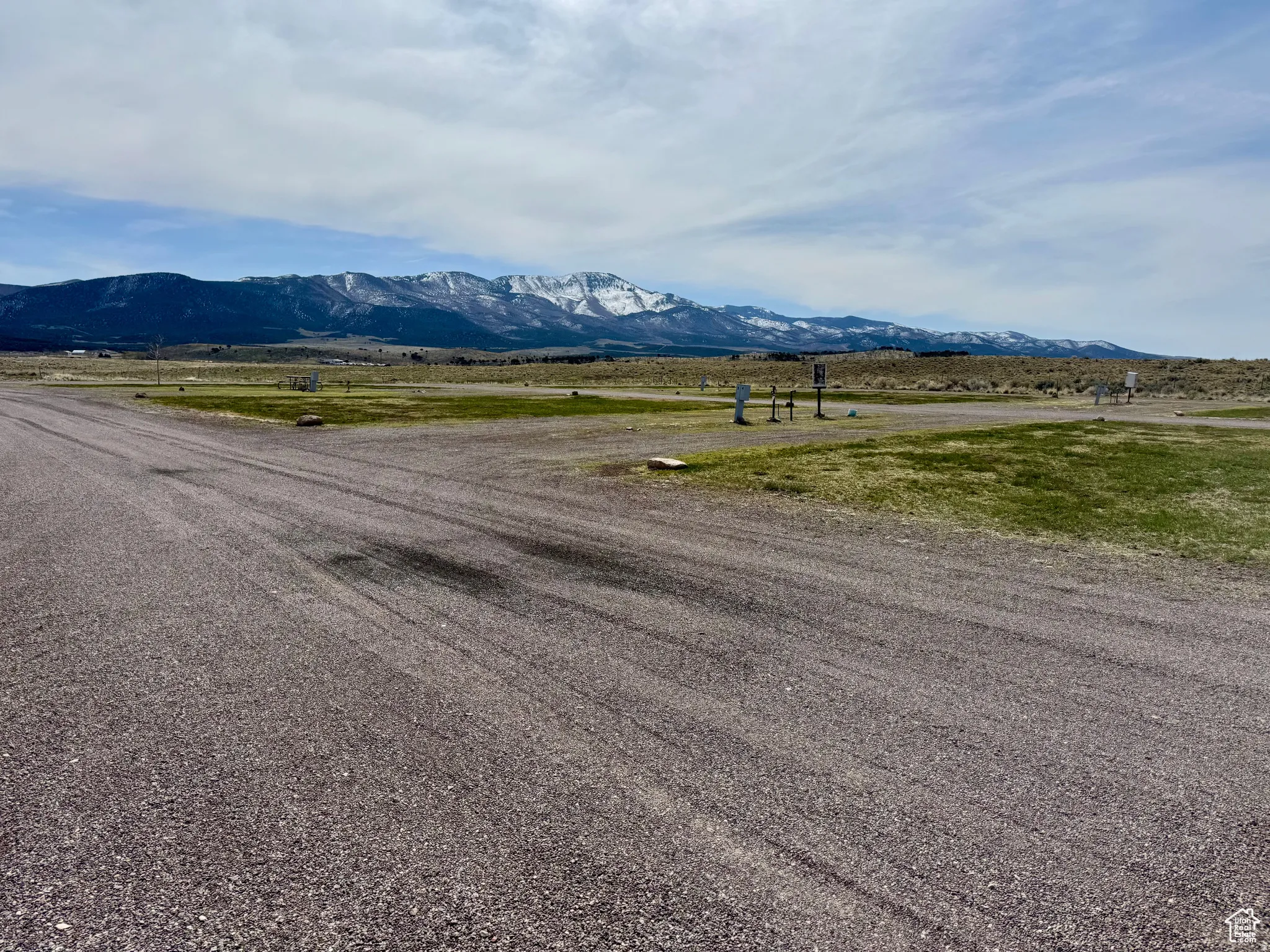 View of mountain background
