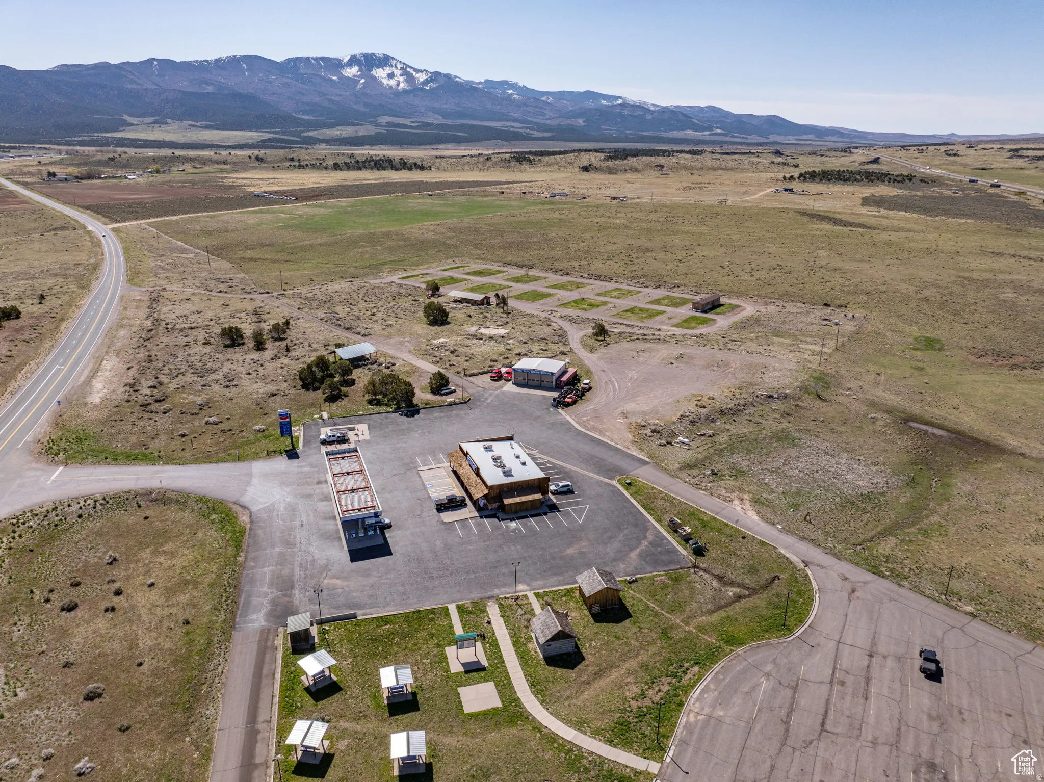 View of property location featuring rural landscape and a mountainous background