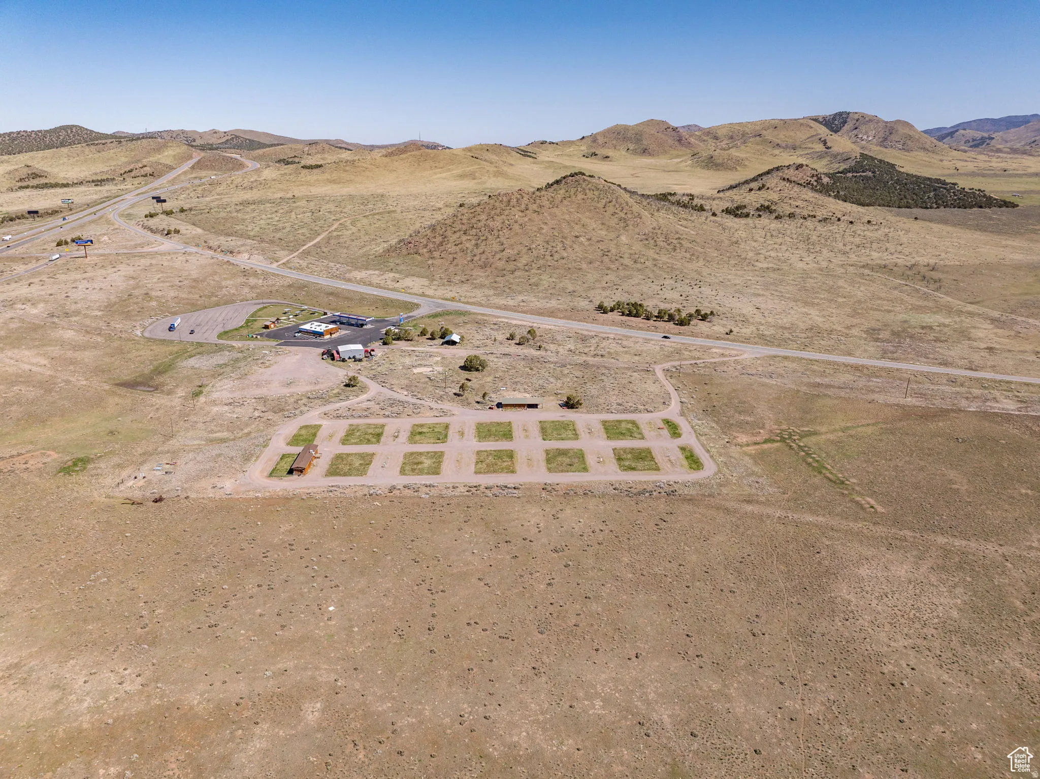 View of property location featuring rural landscape and a mountainous background