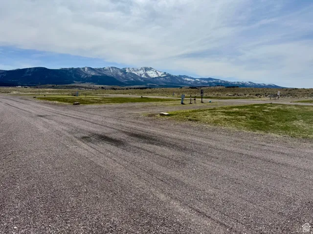 View of mountain background