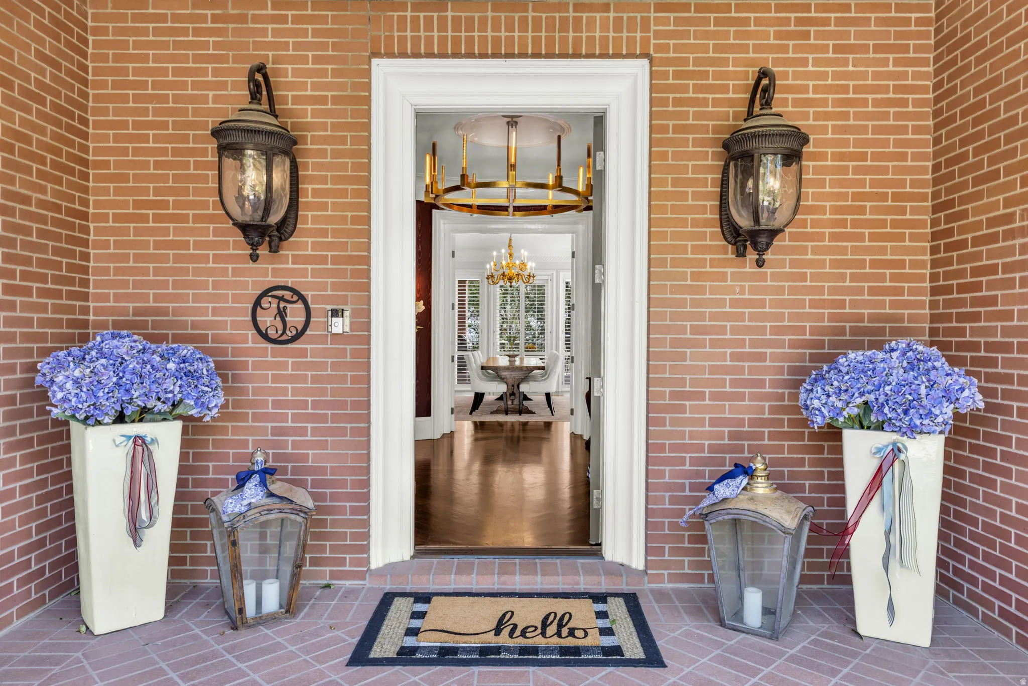 Front porch entry