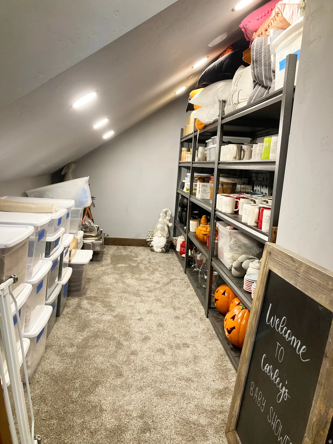 View of storage area