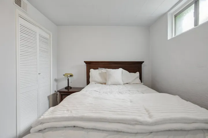 Bedroom with a closet