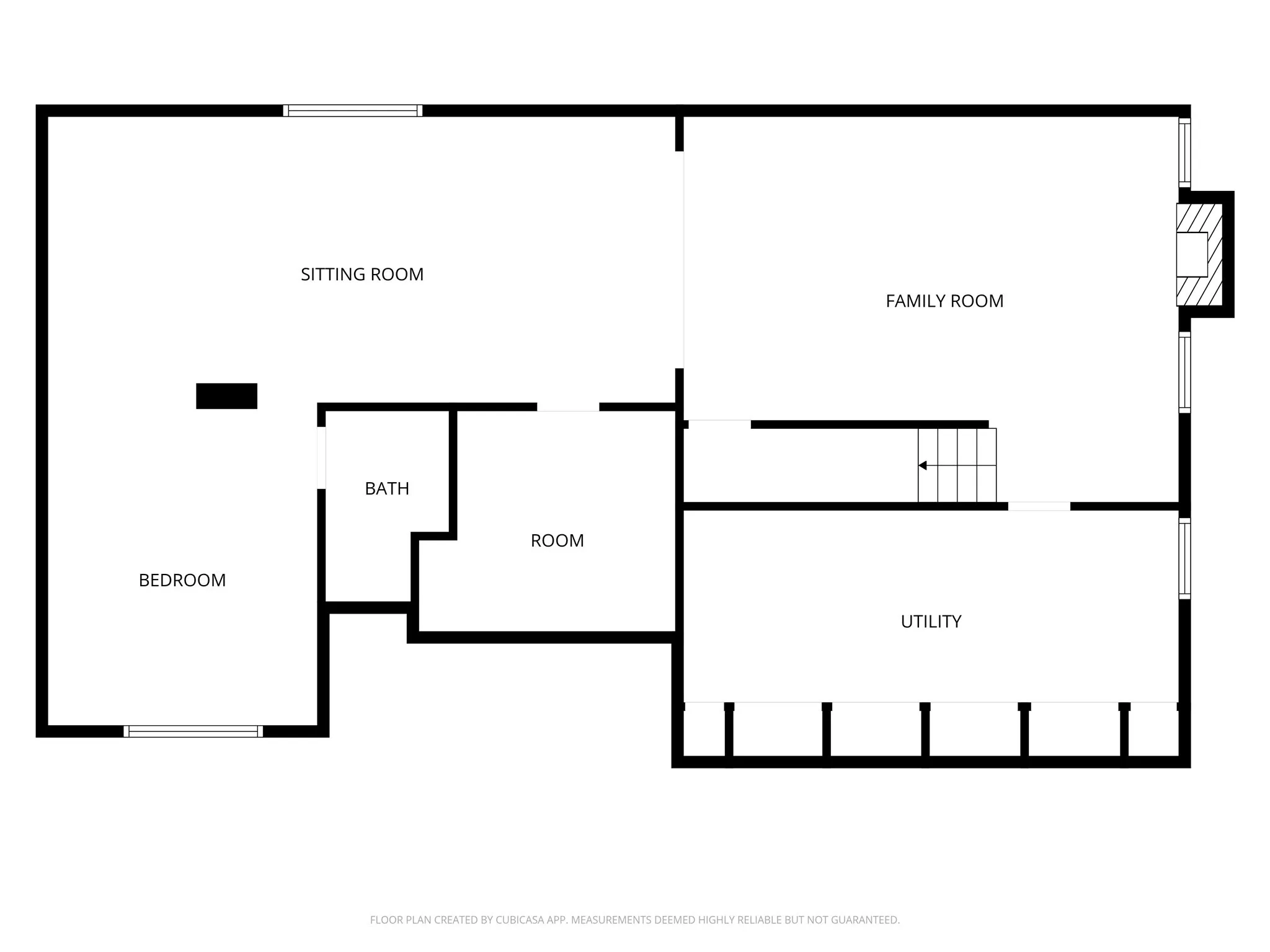 Lower Level Floor Plan