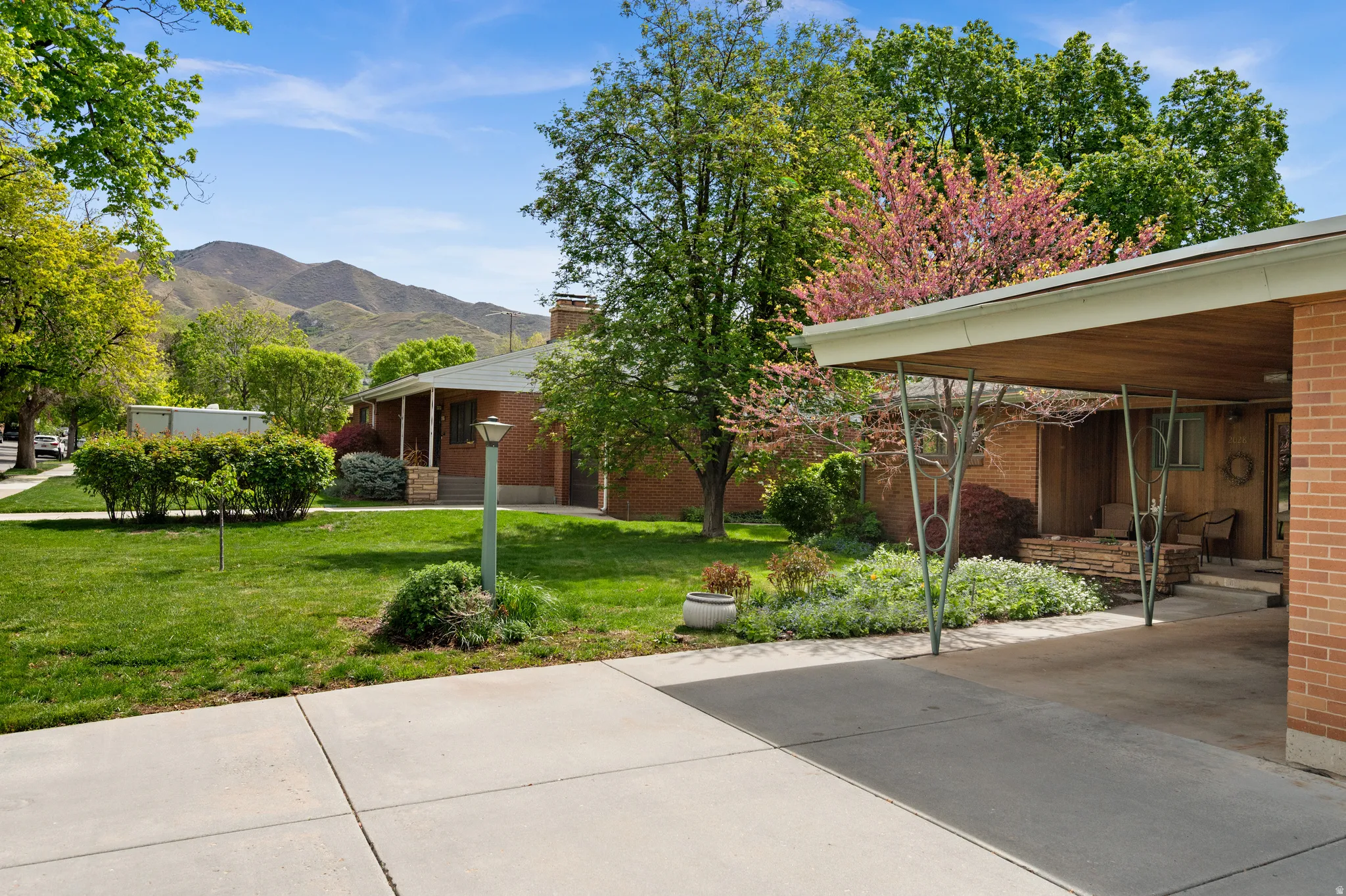 Front Yard with mountain views