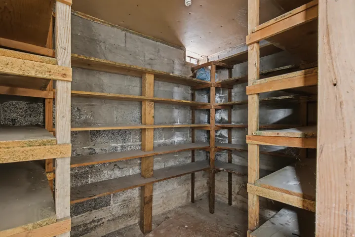 View of storage area