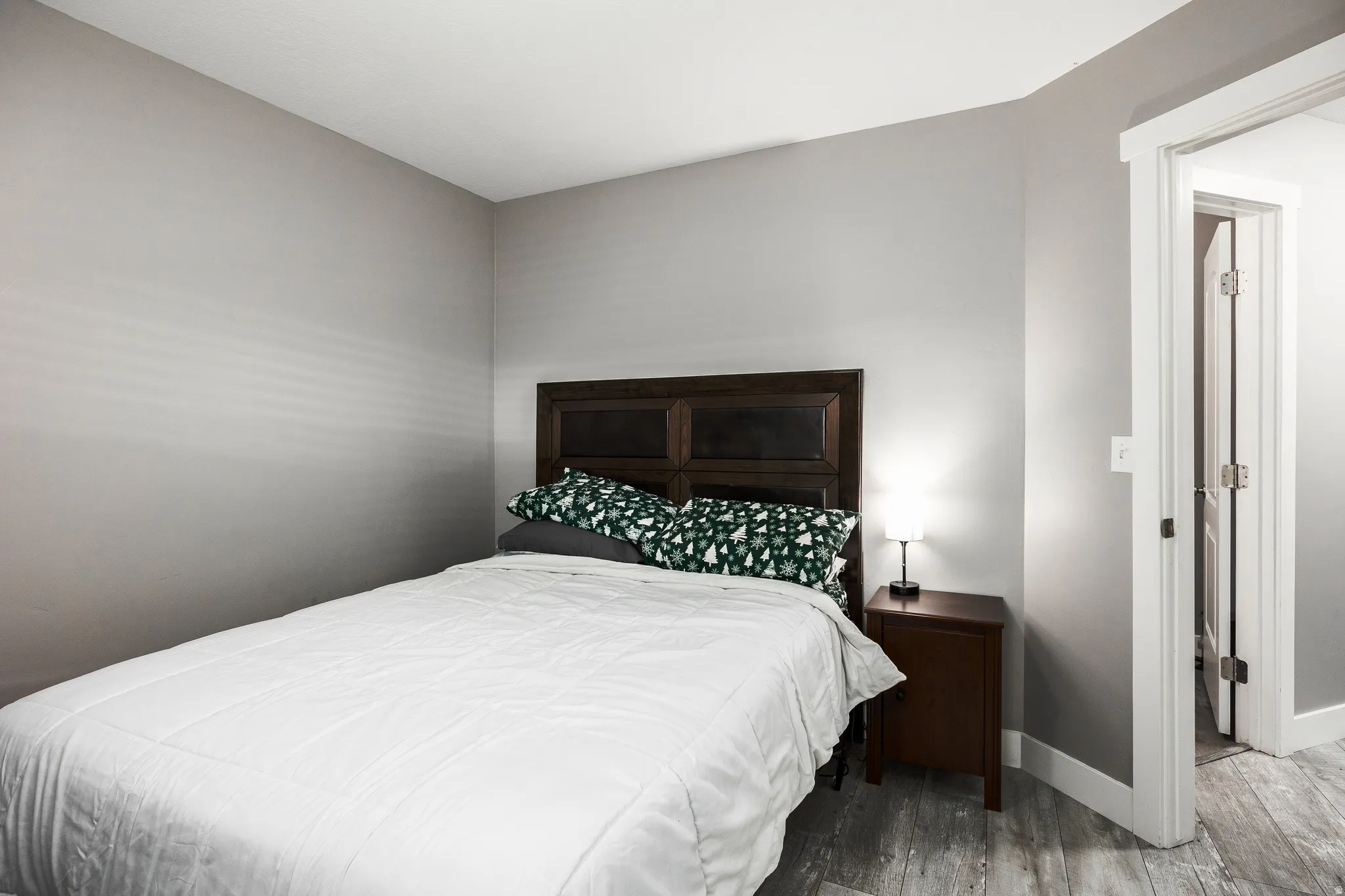 Bedroom #3 with baseboards and LVP flooring