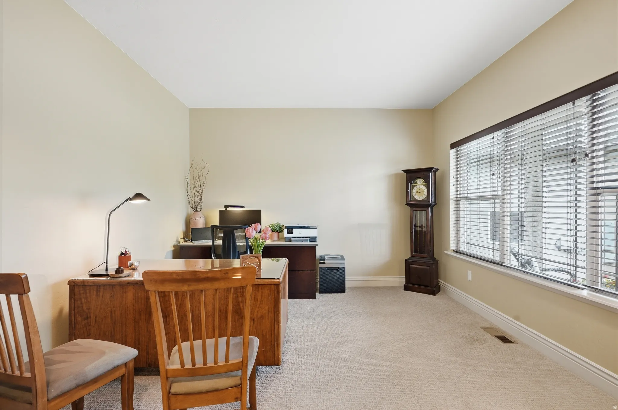 Office with large window