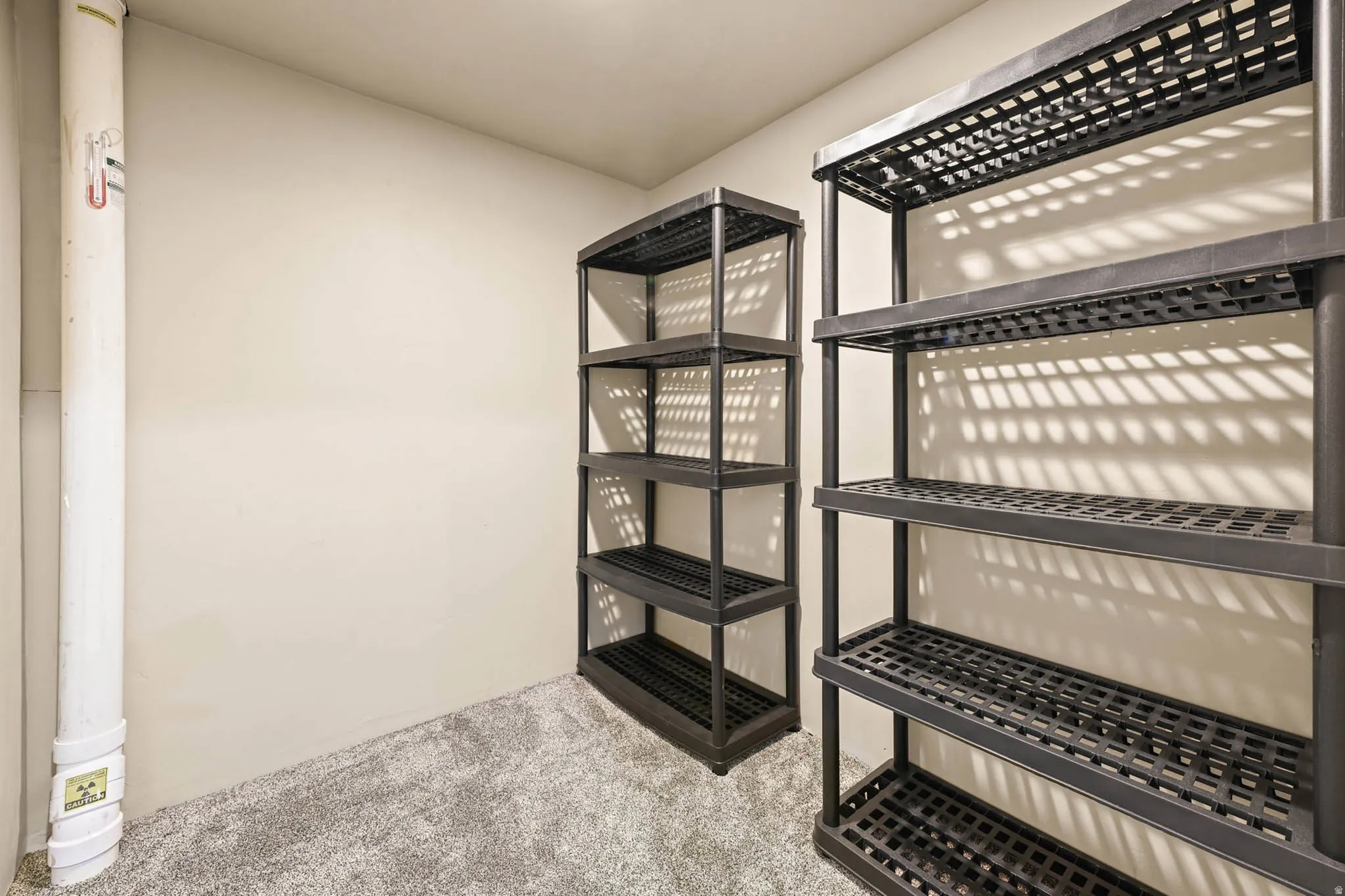View of storage room