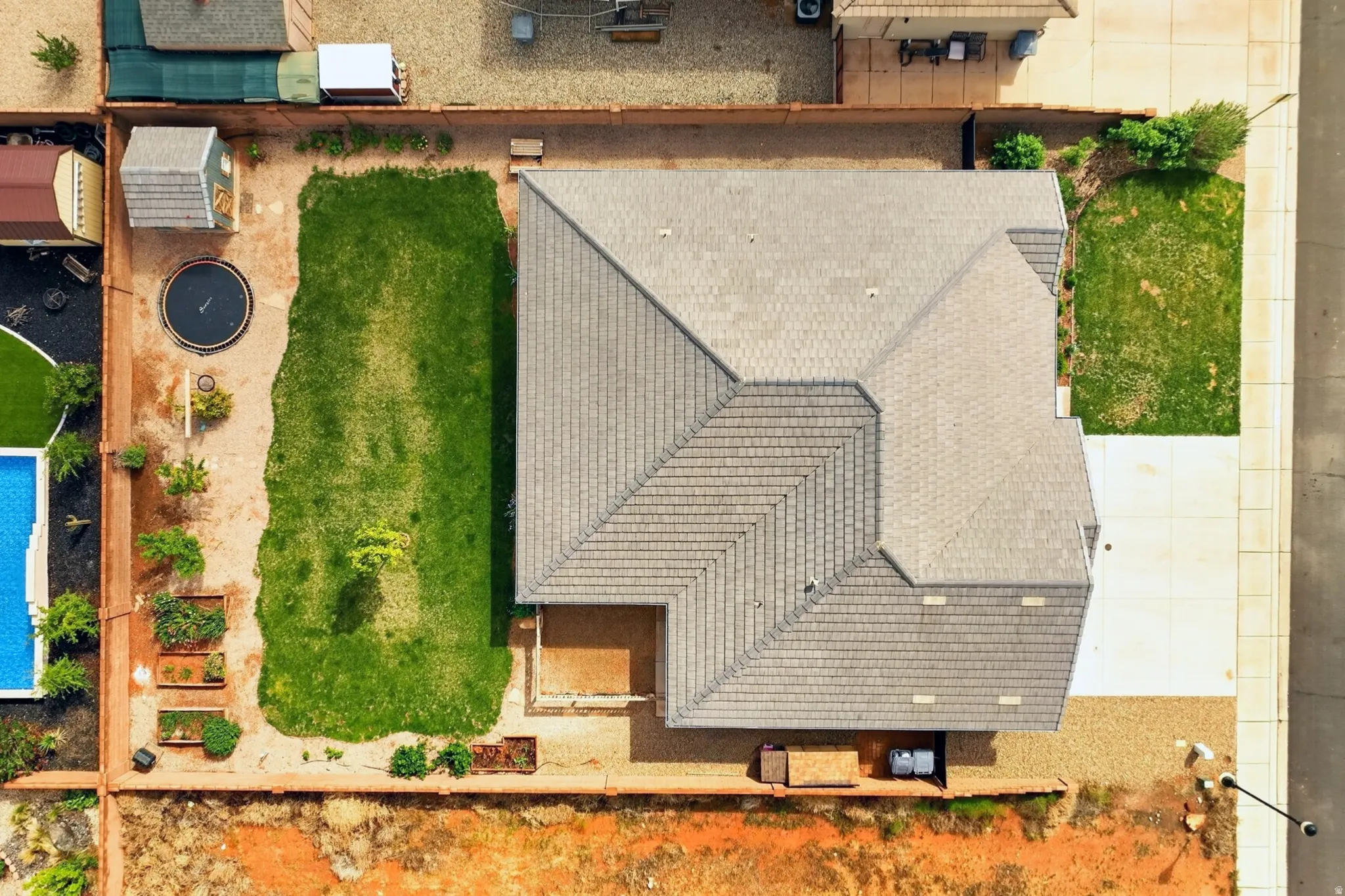 Drone / aerial view