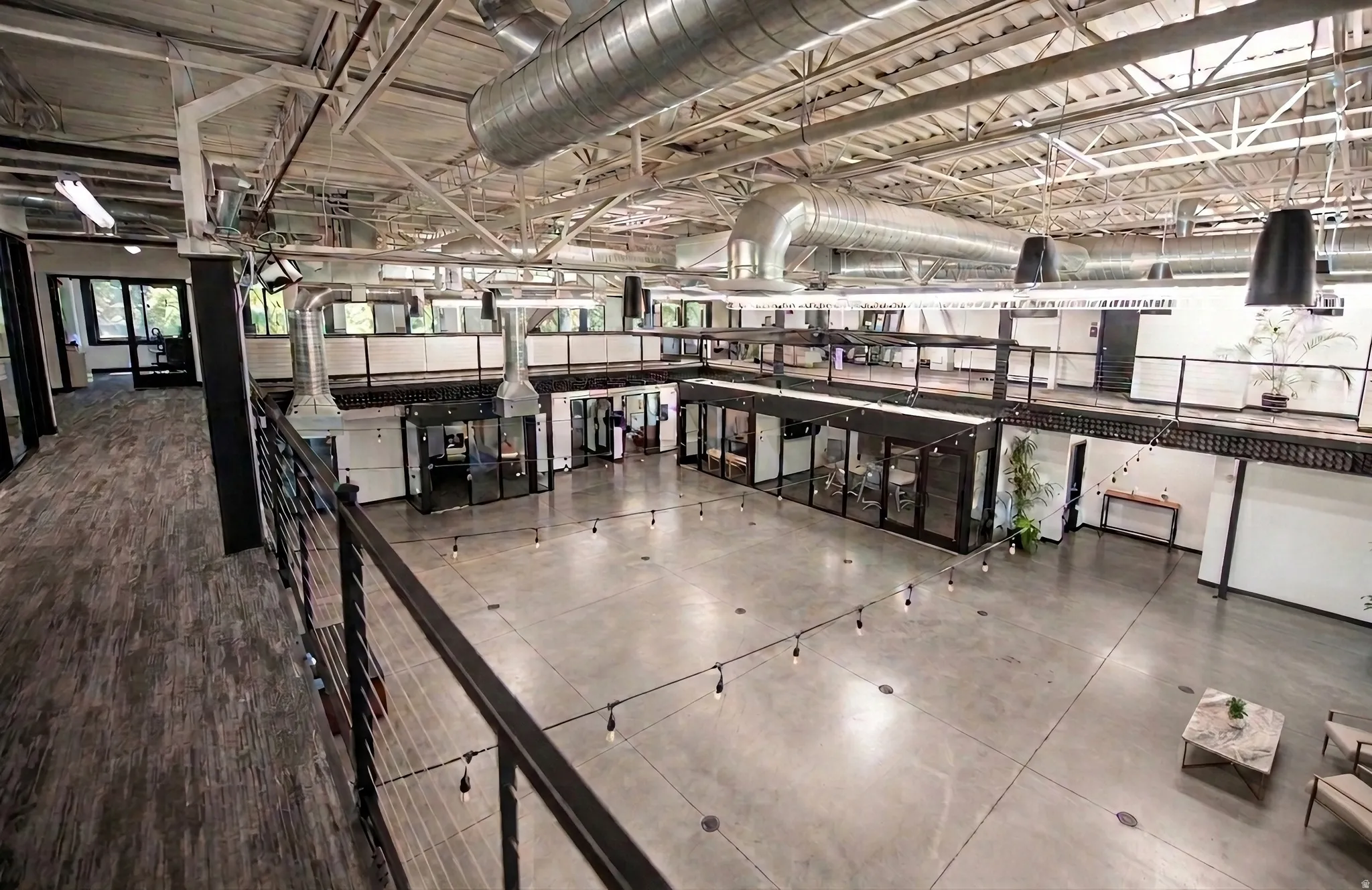 View of Open Gallery from Mezzanine - Suite B