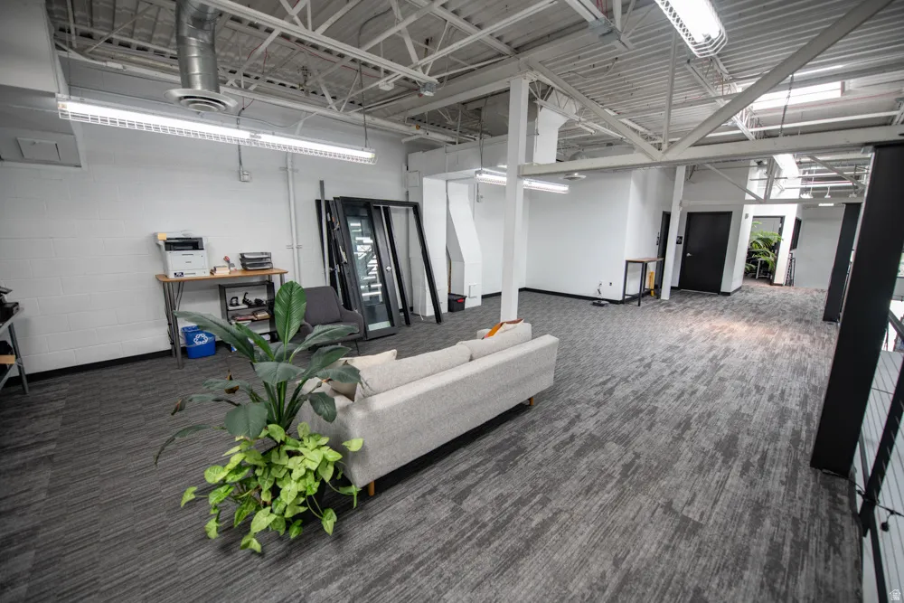 Open Reception Area on Mezzanine - Suite B