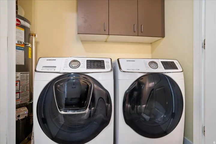 Upstairs Laundry area