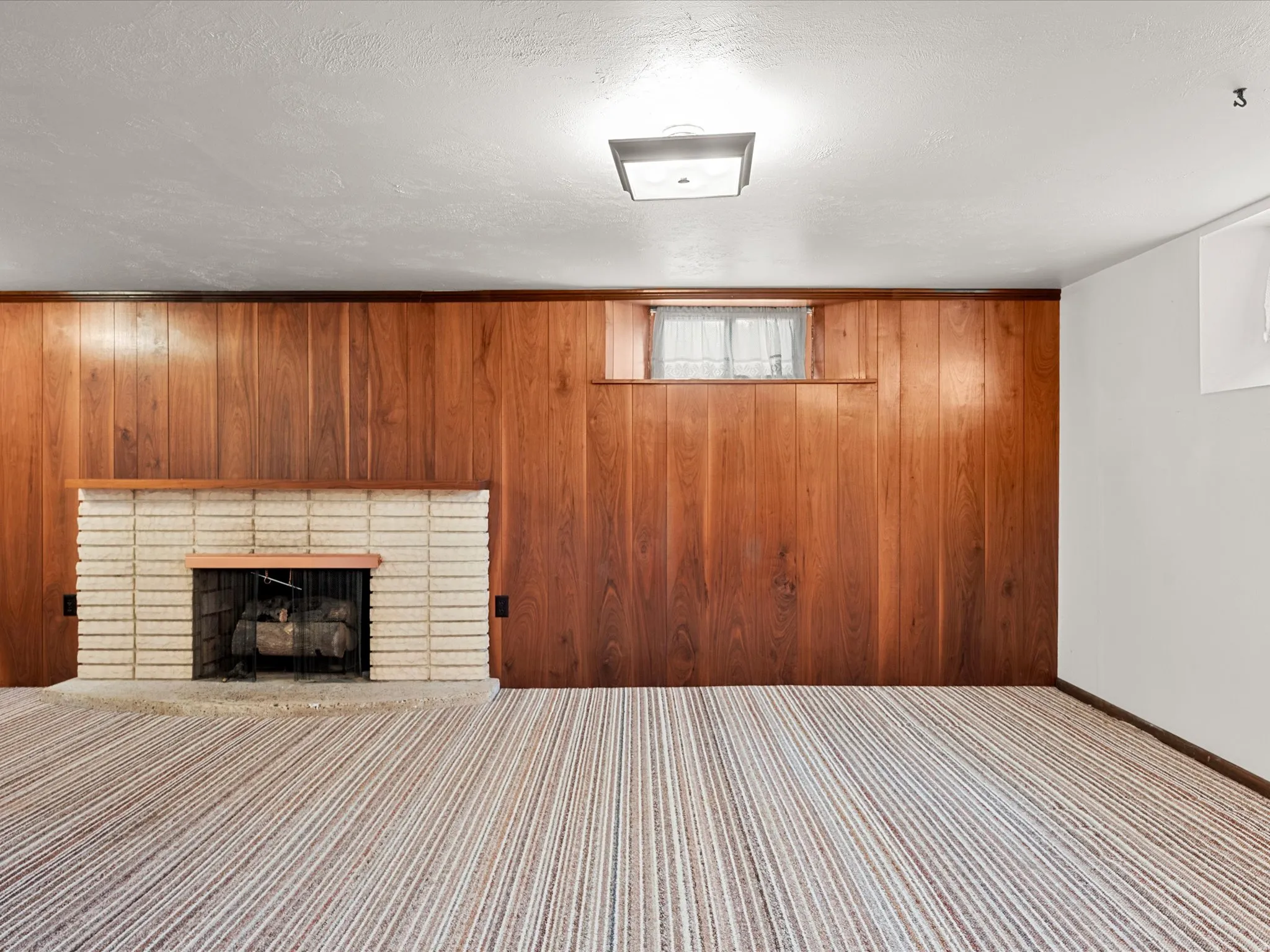 basement living room