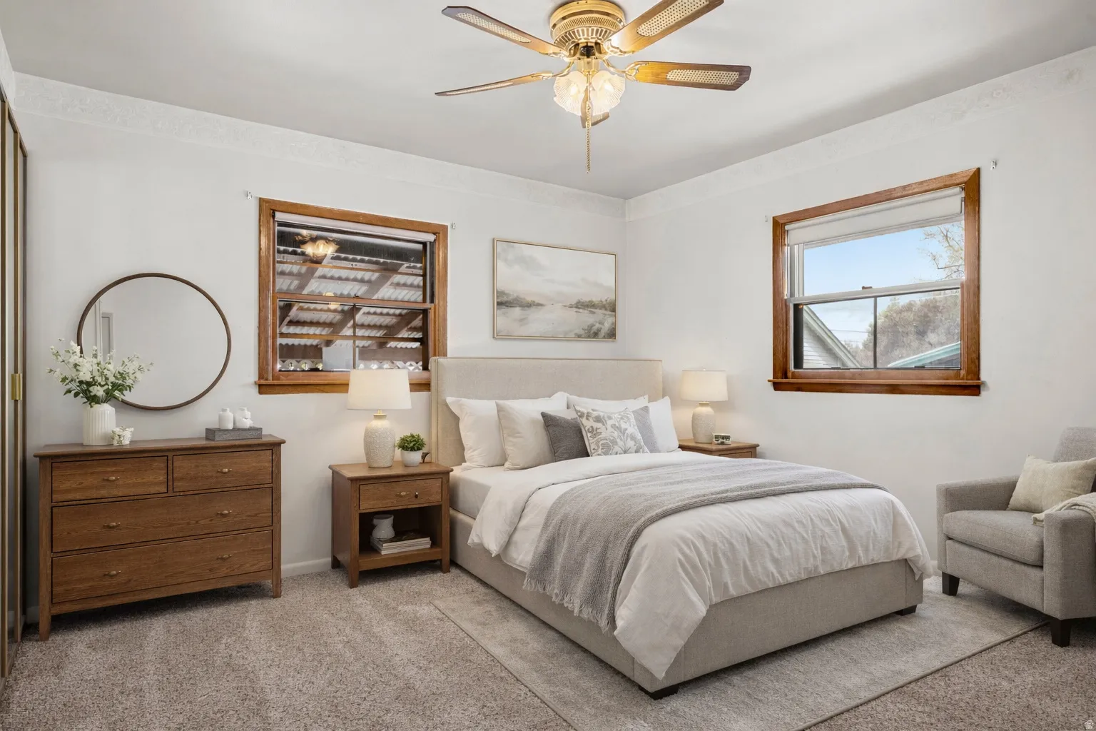 ***STAGED TO SHOW POTENTIAL*** This is not a real photo of the furnishings in the home.