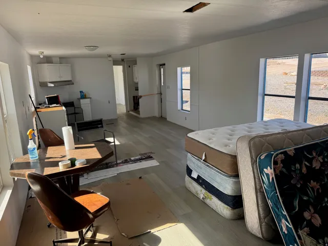 Bedroom featuring wood finished floors