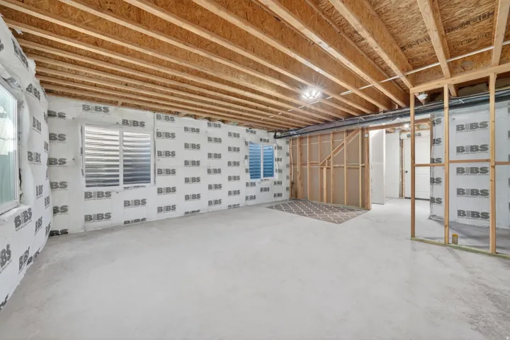 View of basement