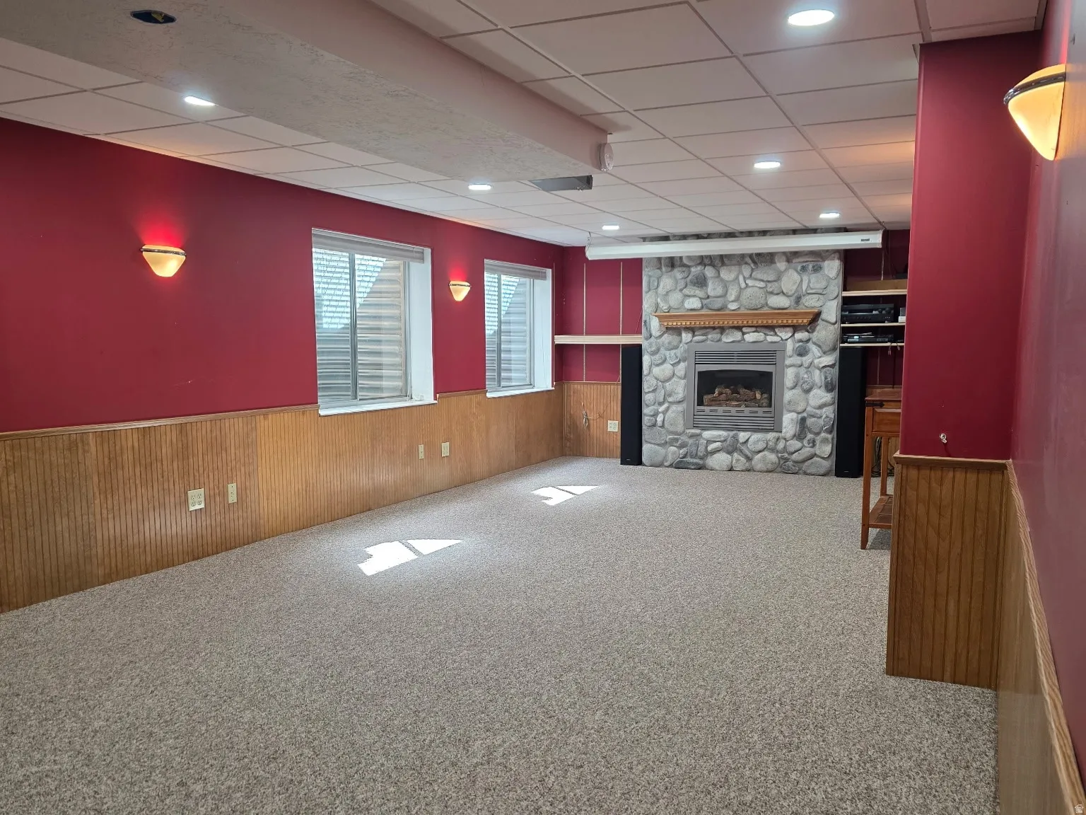 Spacious, fully-finished basement living space - perfect for entertaining (there's a drop down screen and projector for epic movie nights) or possible ADU conversion.