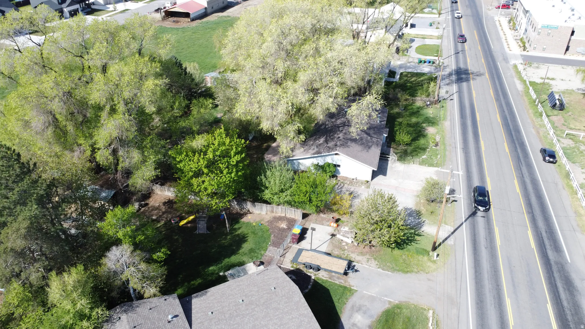 Drone / aerial view