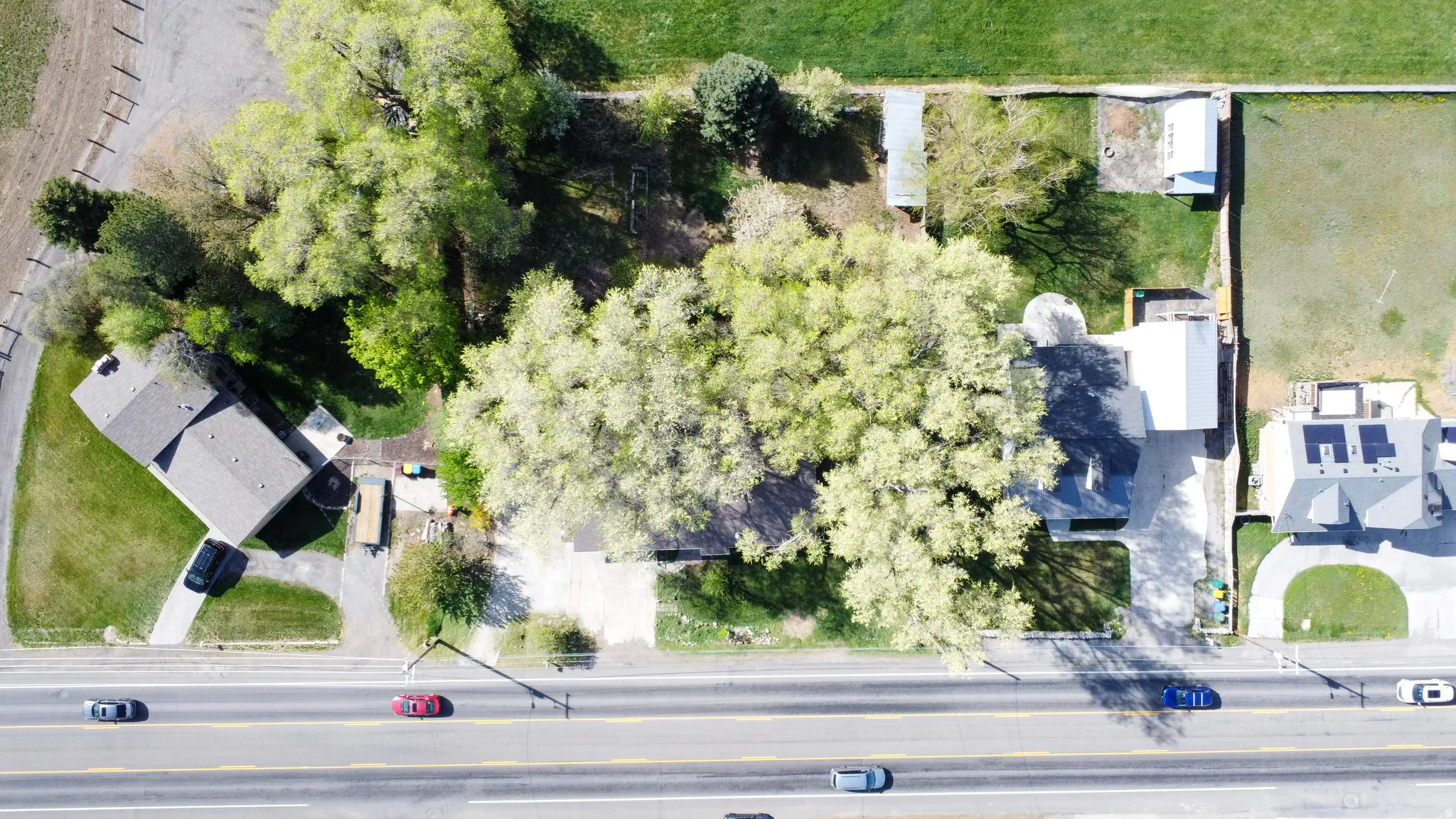 Drone / aerial view