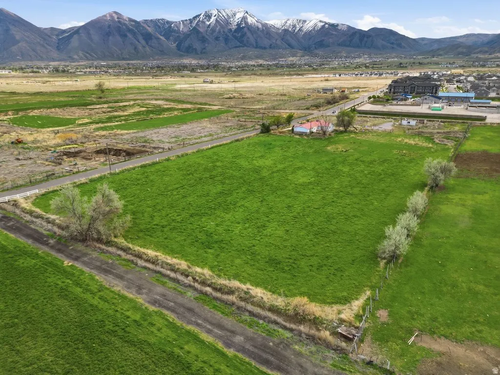 View of rural area featuring a mountain backdrop