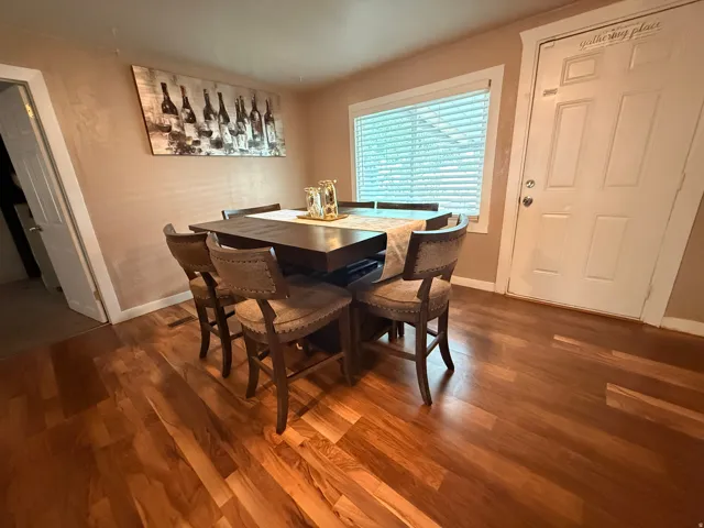 Wood-finish flooring
