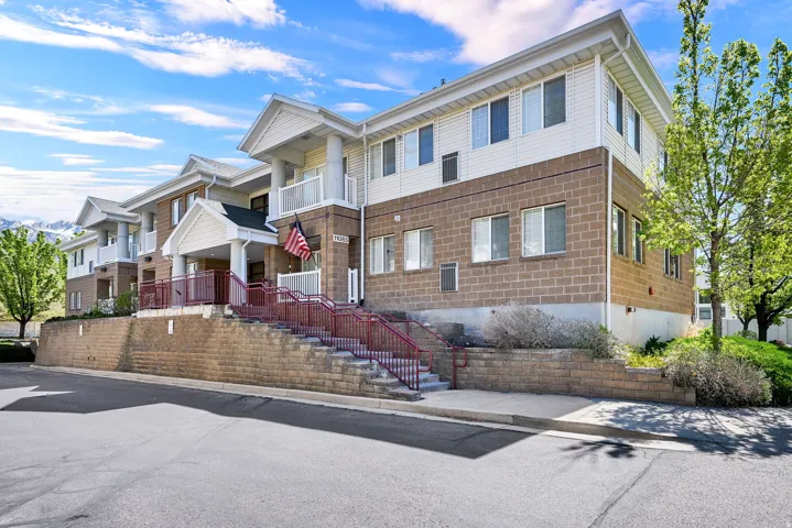 Front entrance looking southeast