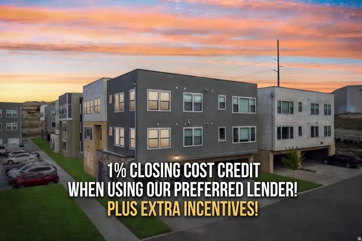 Promotional Advertisement. Highlighting financial incentives for property acquisition