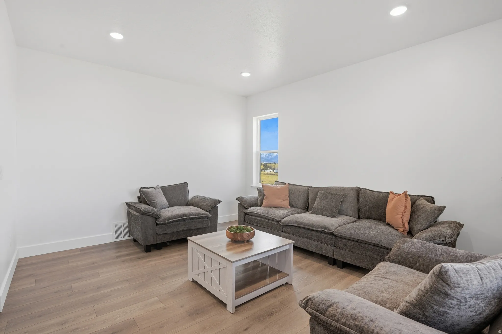 Flex space/ Smaller Living room that can be used as an office as well.