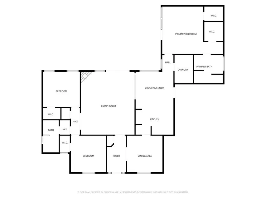 View of floor plan / room layout