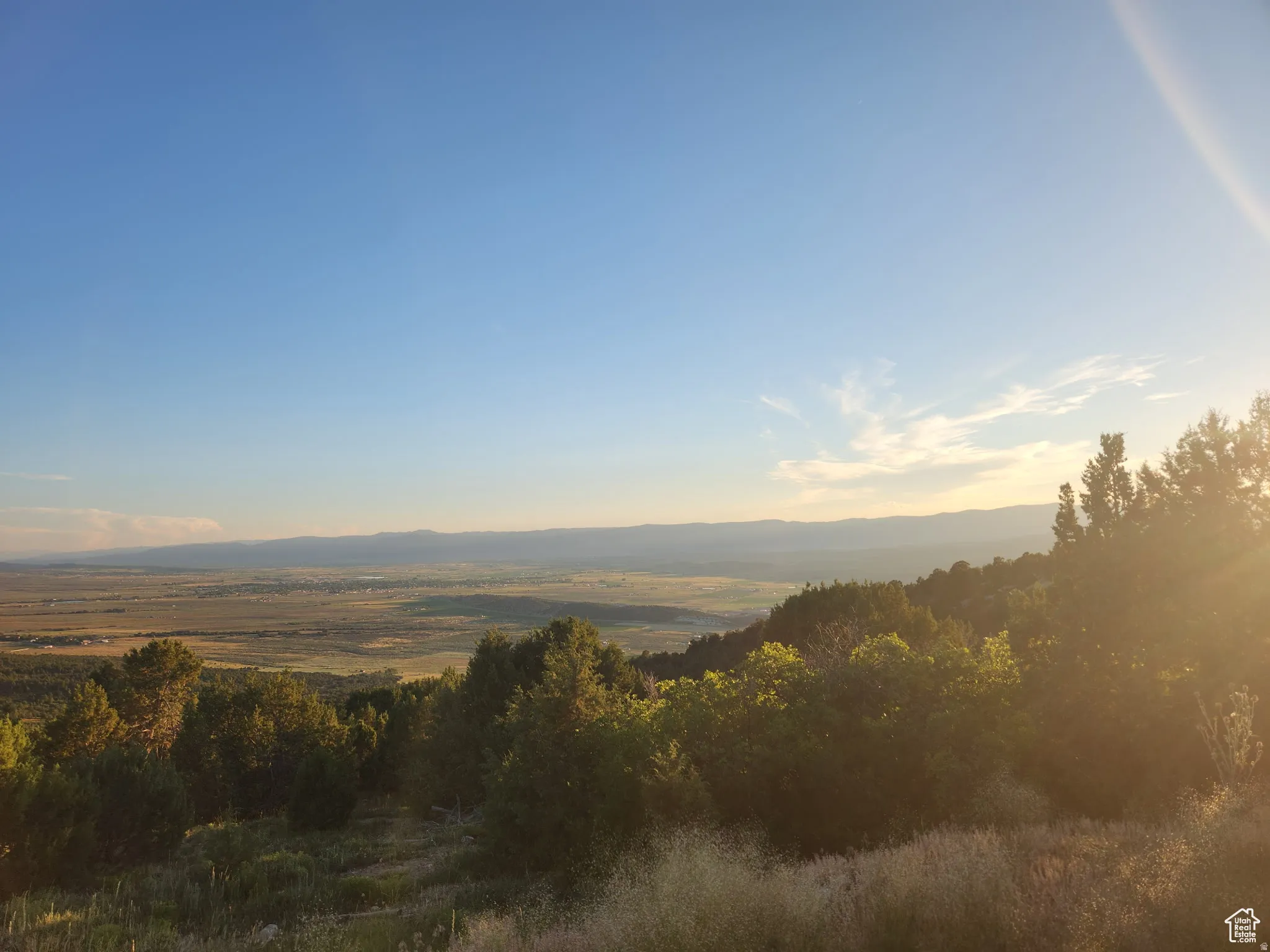 View of mountain background