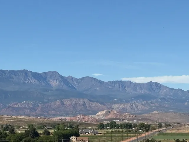 View of mountain backdrop