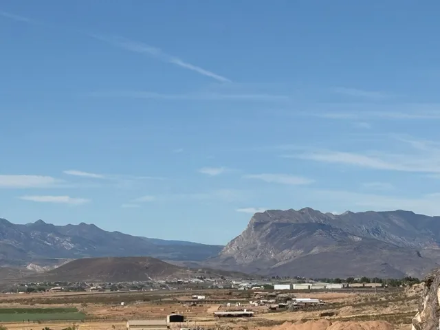 View of mountain backdrop