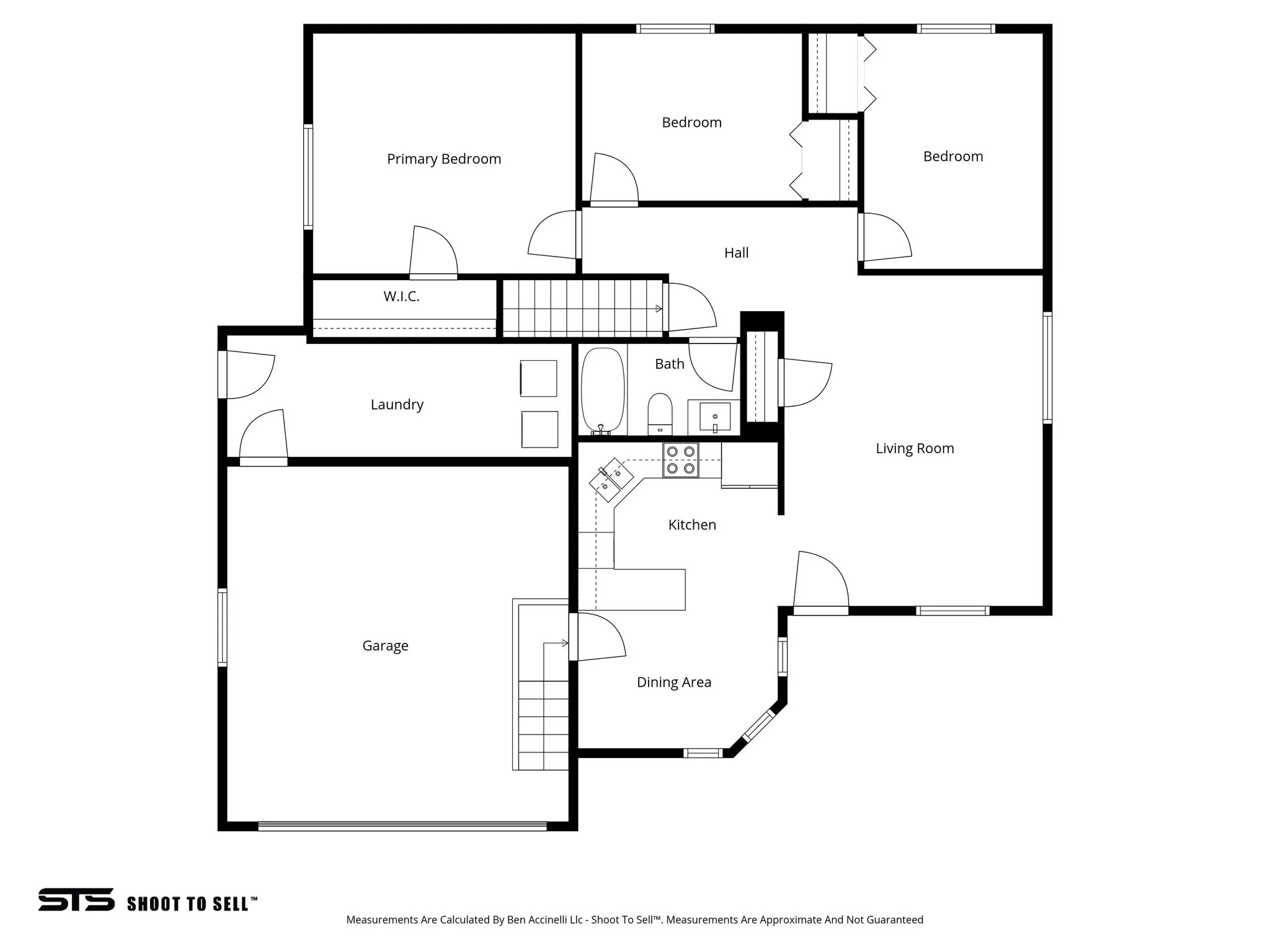 View of floor plan / room layout