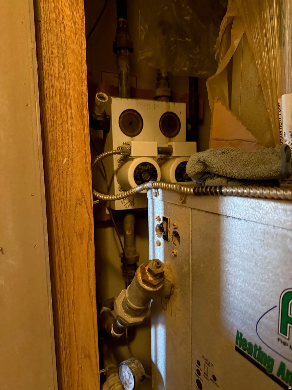 View of utility room